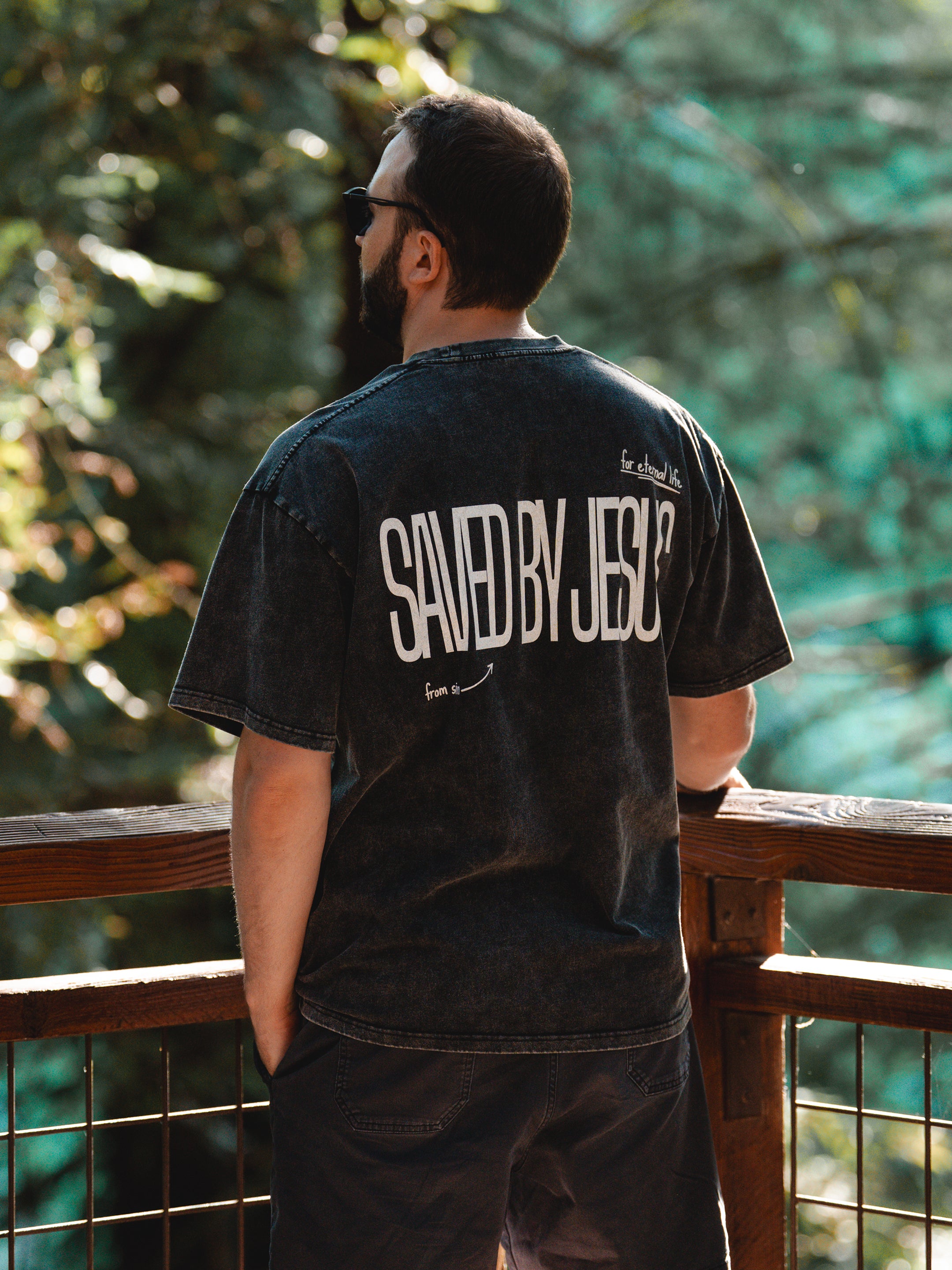 SAVED BY JESUS UNISEX TEE