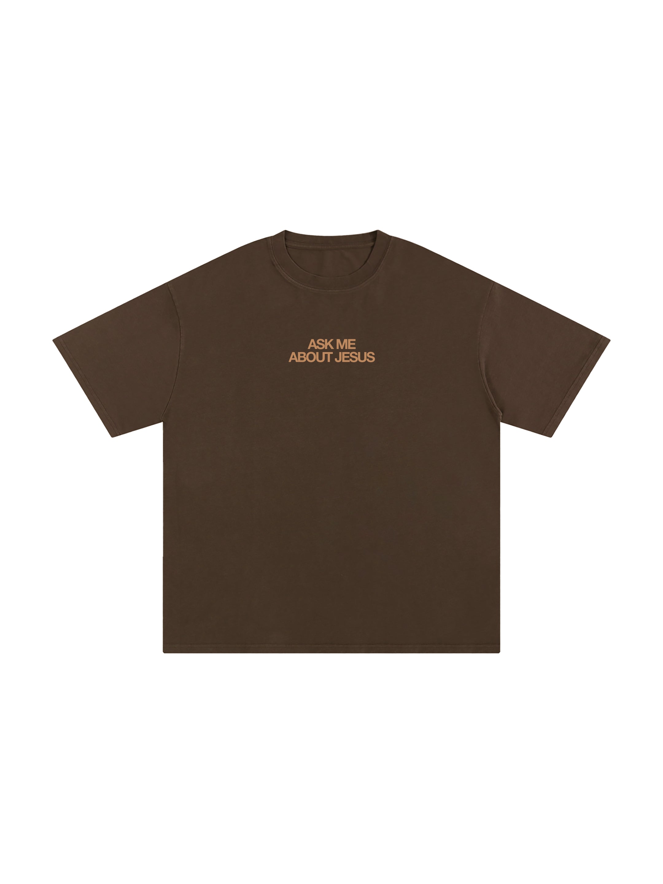 ASK ME ABOUT JESUS UNISEX TEE