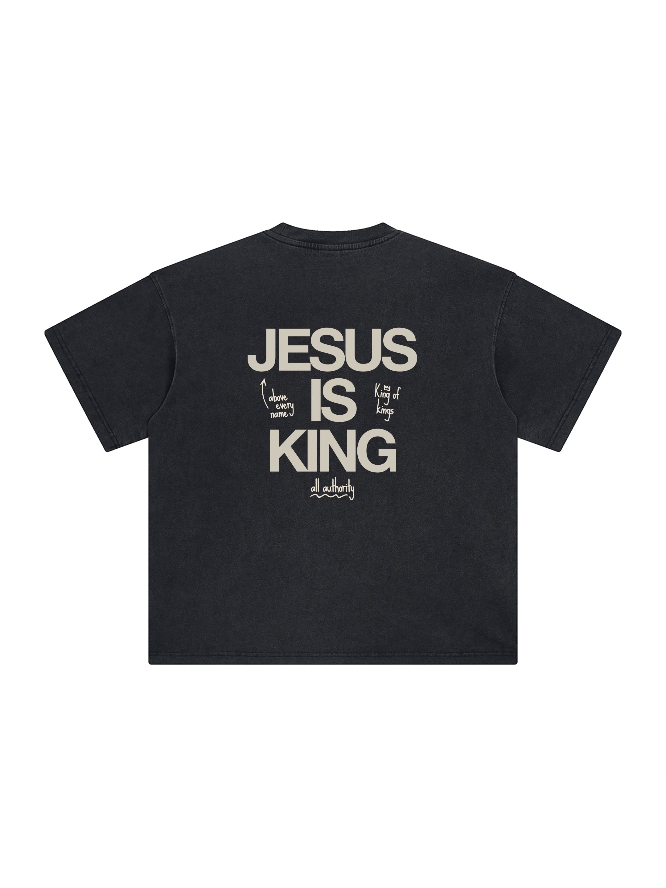 JESUS IS KING UNISEX TEE