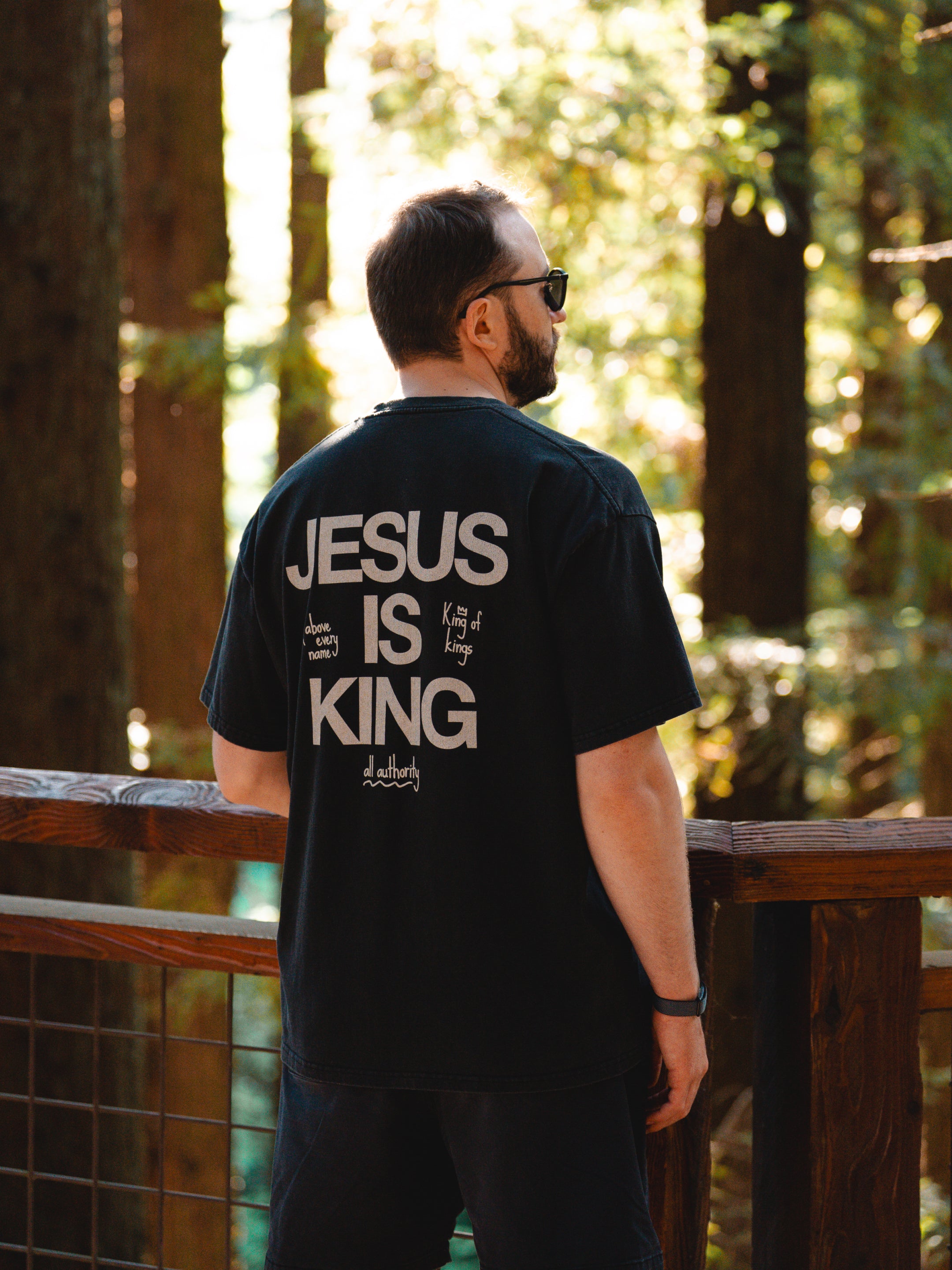 JESUS IS KING UNISEX TEE