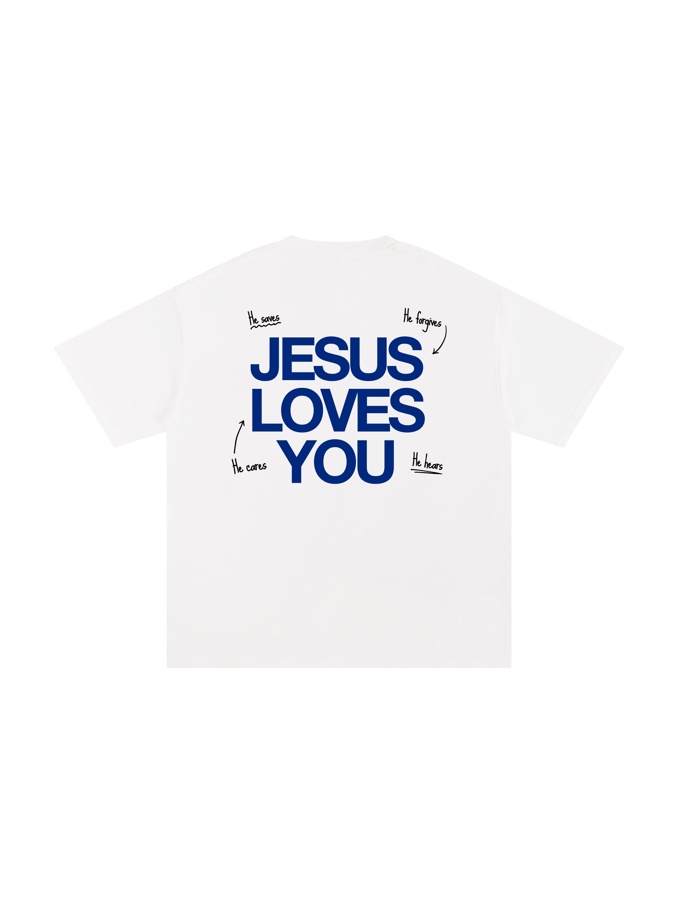 JESUS LOVES YOU UNISEX TEE