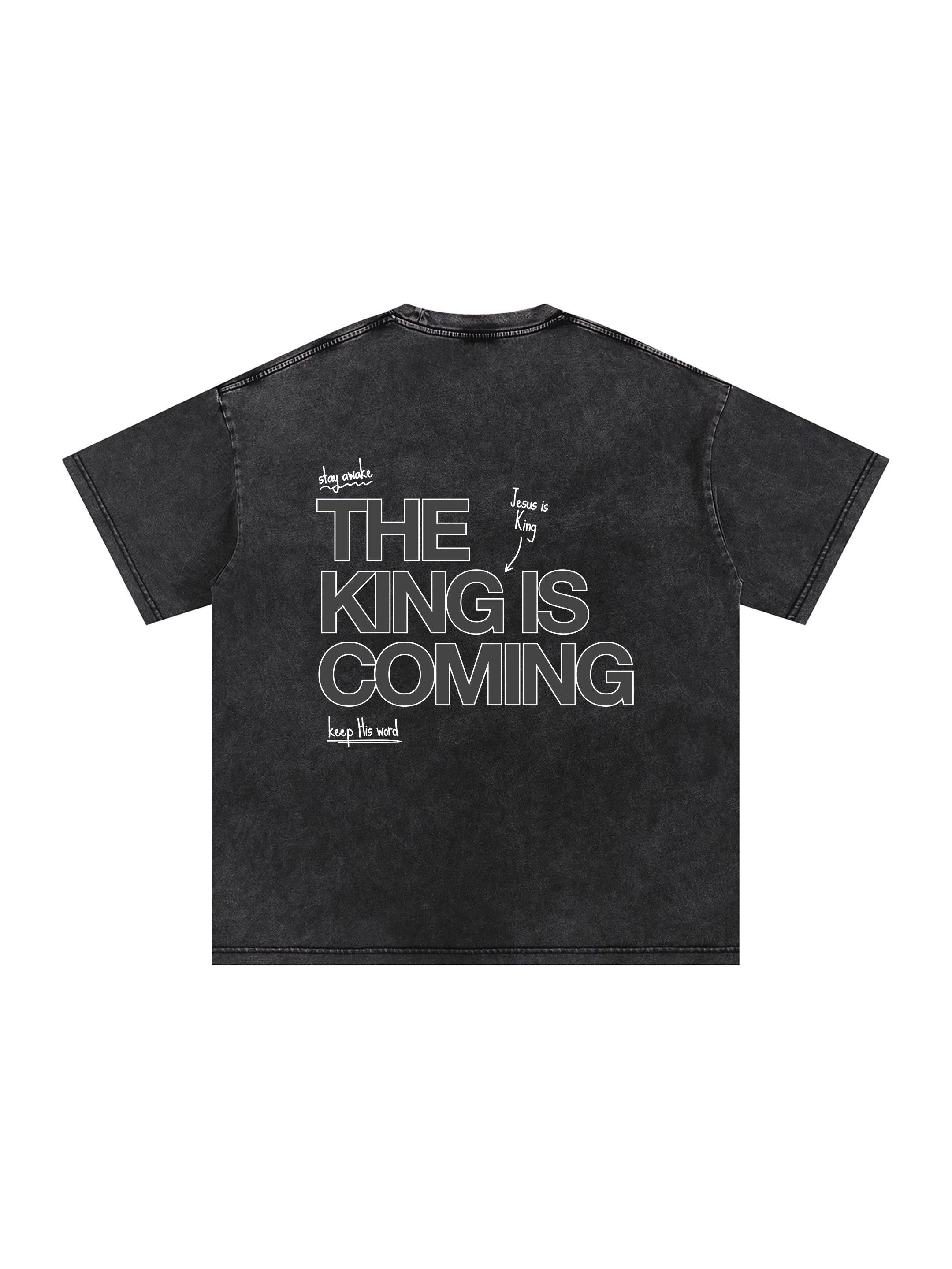 THE KING IS COMING UNISEX TEE